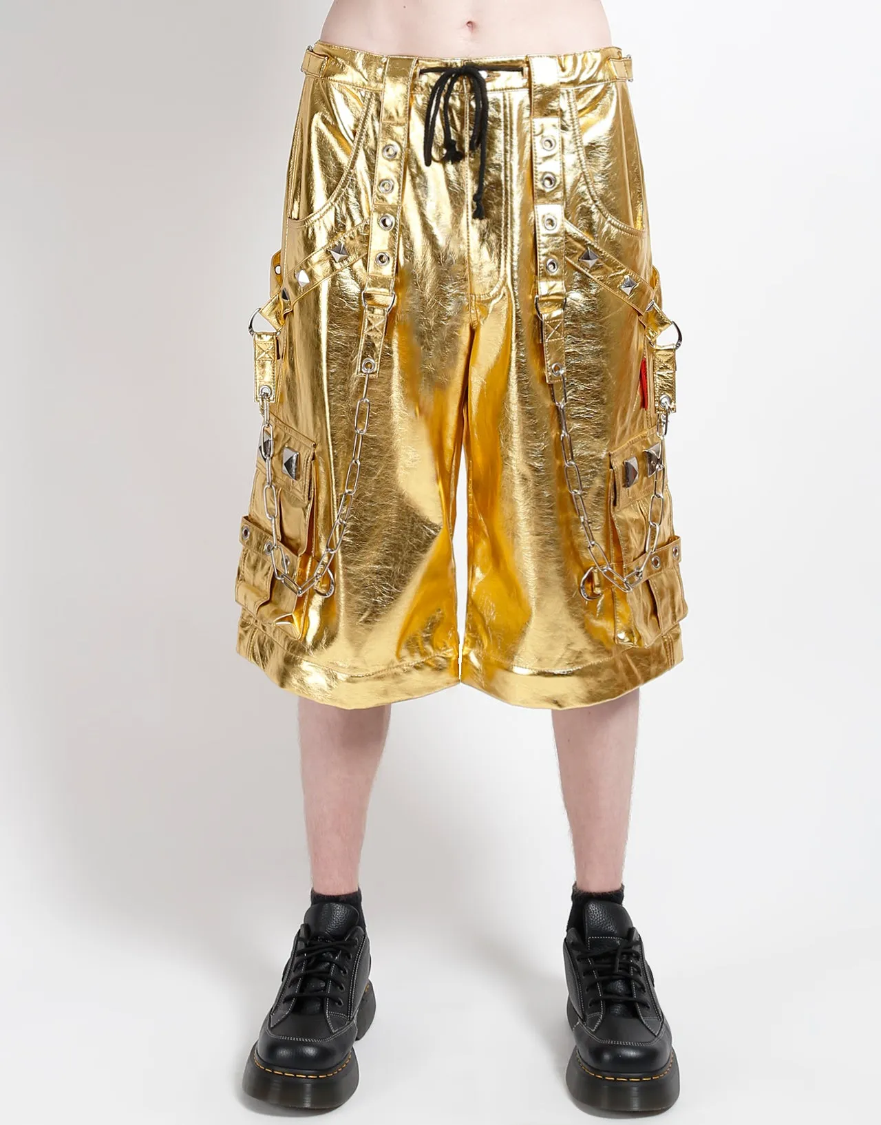 METALLIC GOLD STAR POWER PANT sold by Tripp nyc product image thumbnail 4
