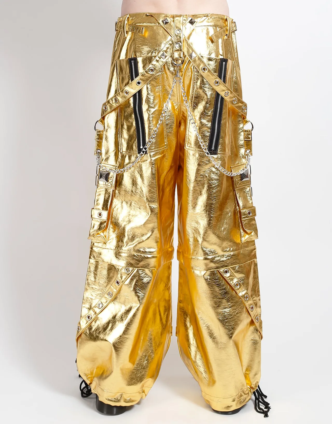 METALLIC GOLD STAR POWER PANT sold by Tripp nyc product image thumbnail 5