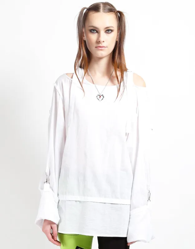 PUNK TOP WHITE sold by Tripp nyc