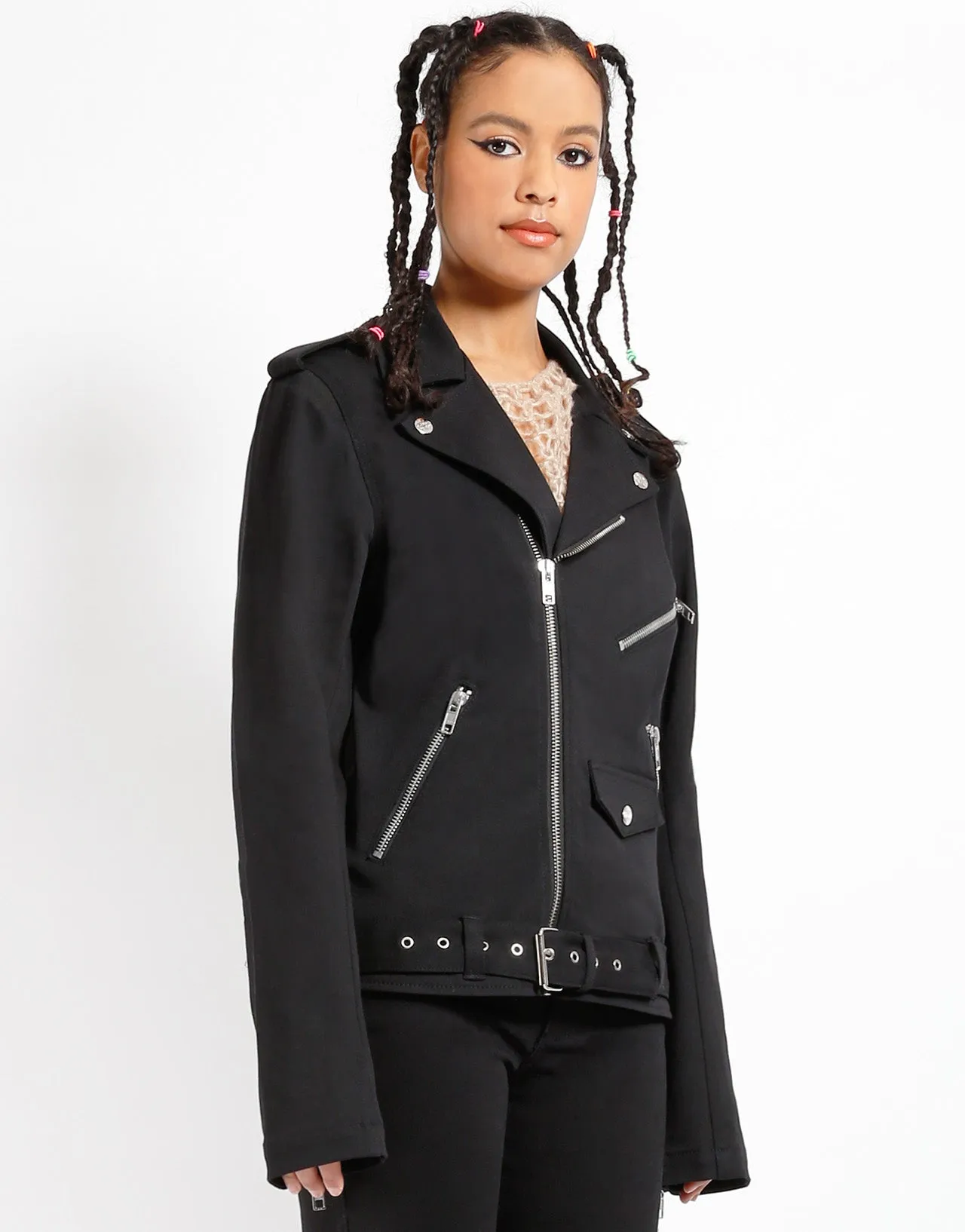 TRASH & VAUDEVILLE BIKER MOTO JACKET sold by Tripp nyc product image thumbnail 3