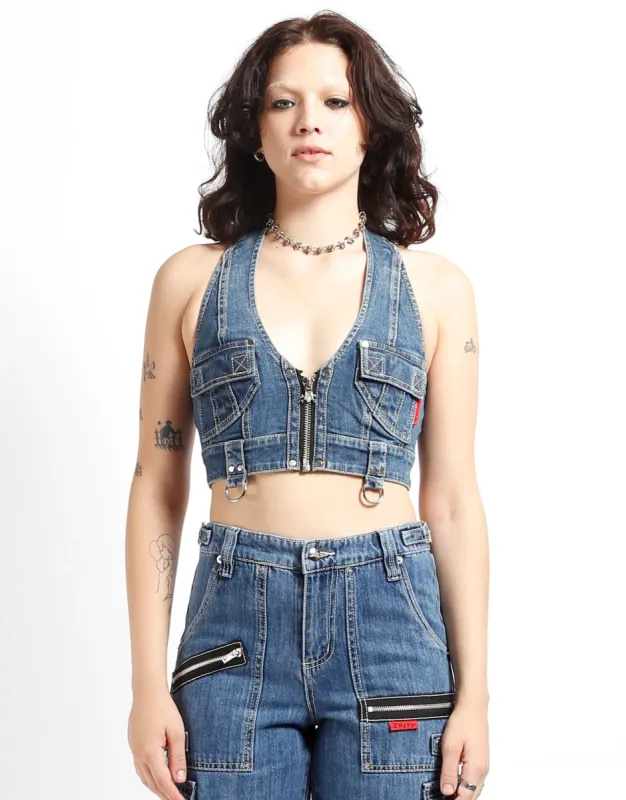 POWER HALTER DENIM sold by Tripp nyc