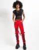 CLASSIC SLIM LEG BONDAGE PANT RED sold by Tripp nyc