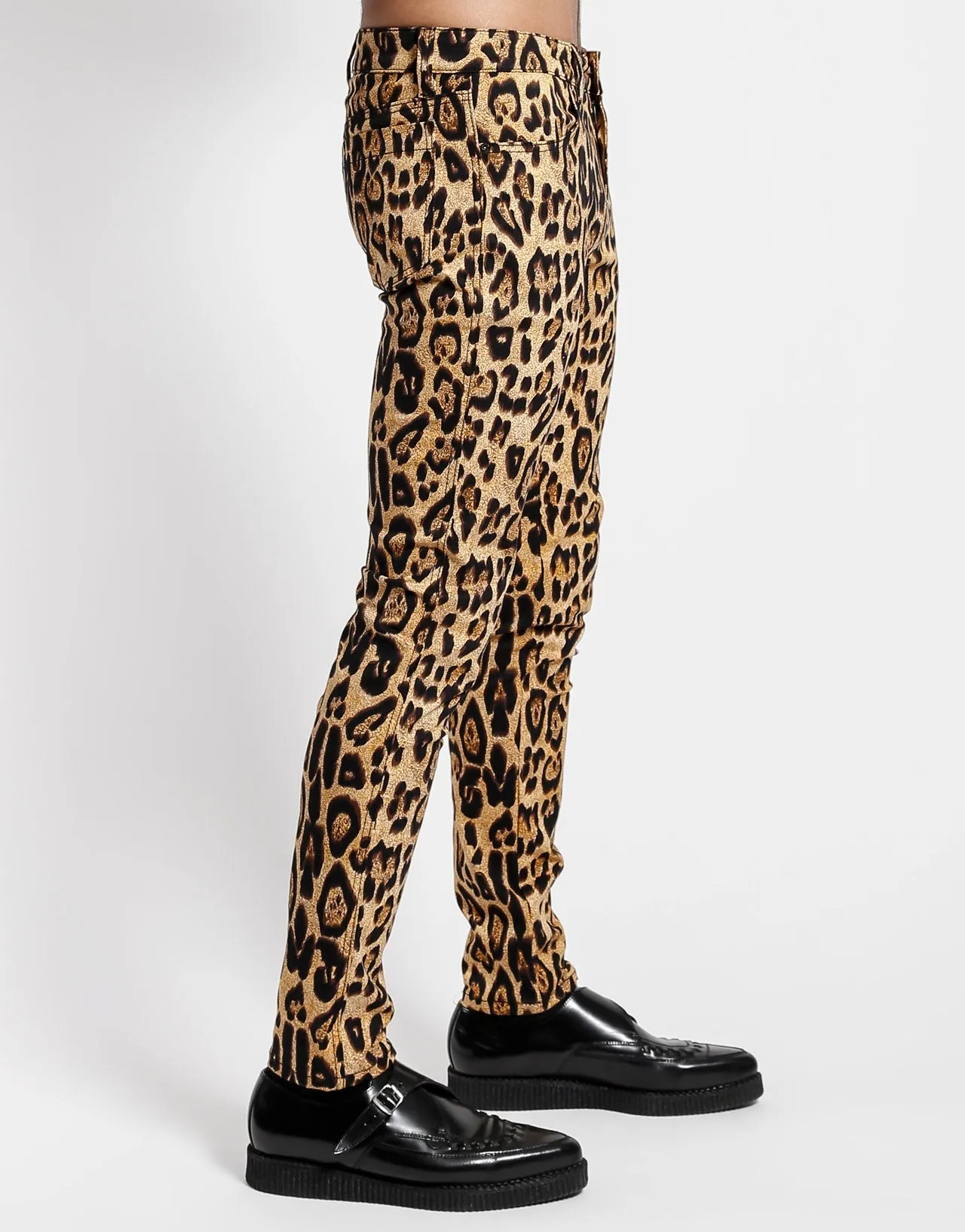 LEOPARD ROCKER JEAN sold by Tripp nyc product image thumbnail 3