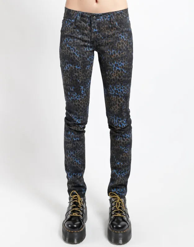 REVERSIBLE JEAN BLUE CHEETAH sold by Tripp nyc