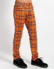ROCKER JEAN ORANGE PLAID sold by Tripp nyc