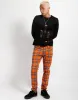 ROCKER JEAN ORANGE PLAID sold by Tripp nyc