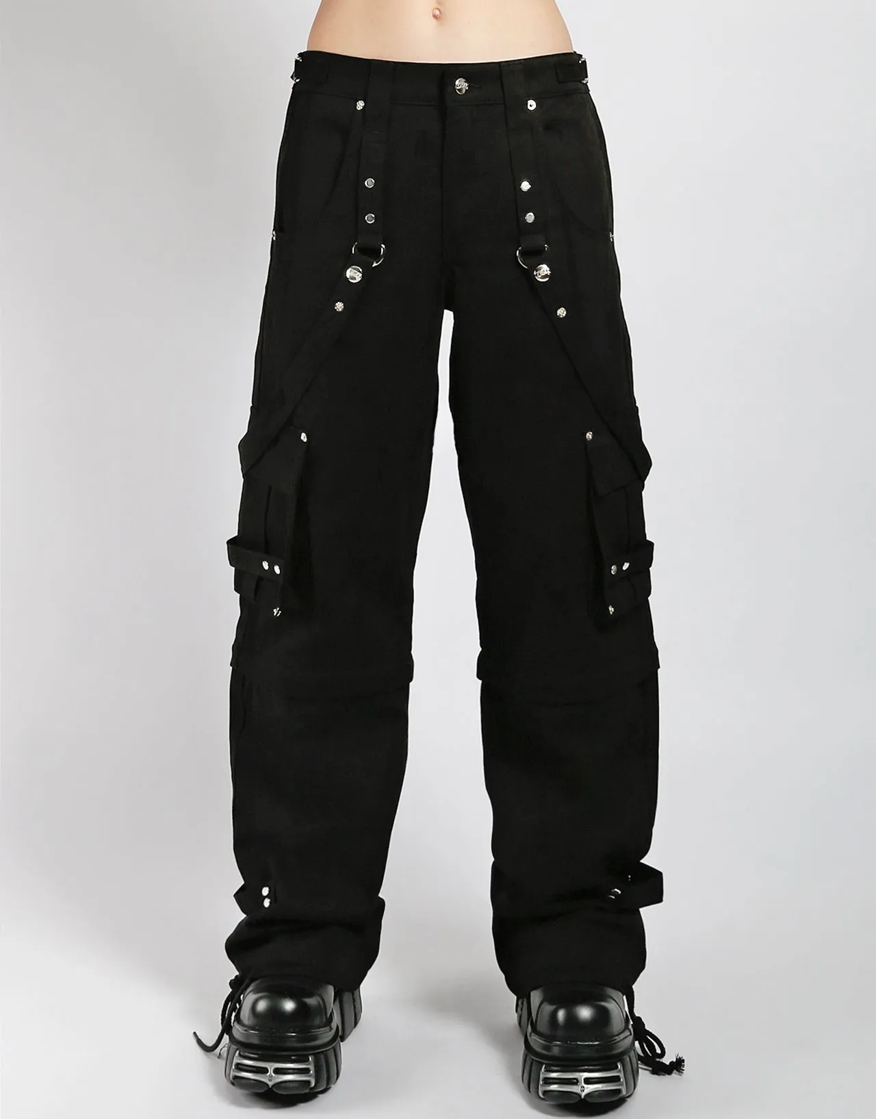 ZIP OFF CRUSH CARGO PANT sold by Tripp nyc