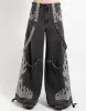 FLAME DARK STREET PANT BLACK DENIM sold by Tripp nyc