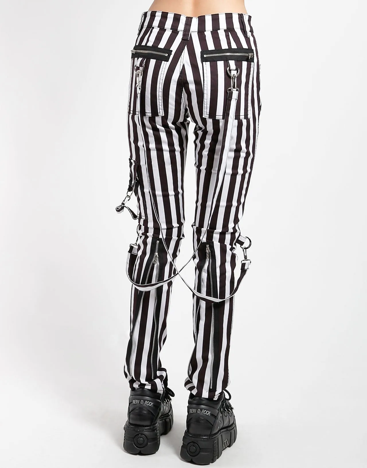 CLASSIC SLIM LEG BONDAGE PANT MEDIUM STRIPE sold by Tripp nyc product image thumbnail 4