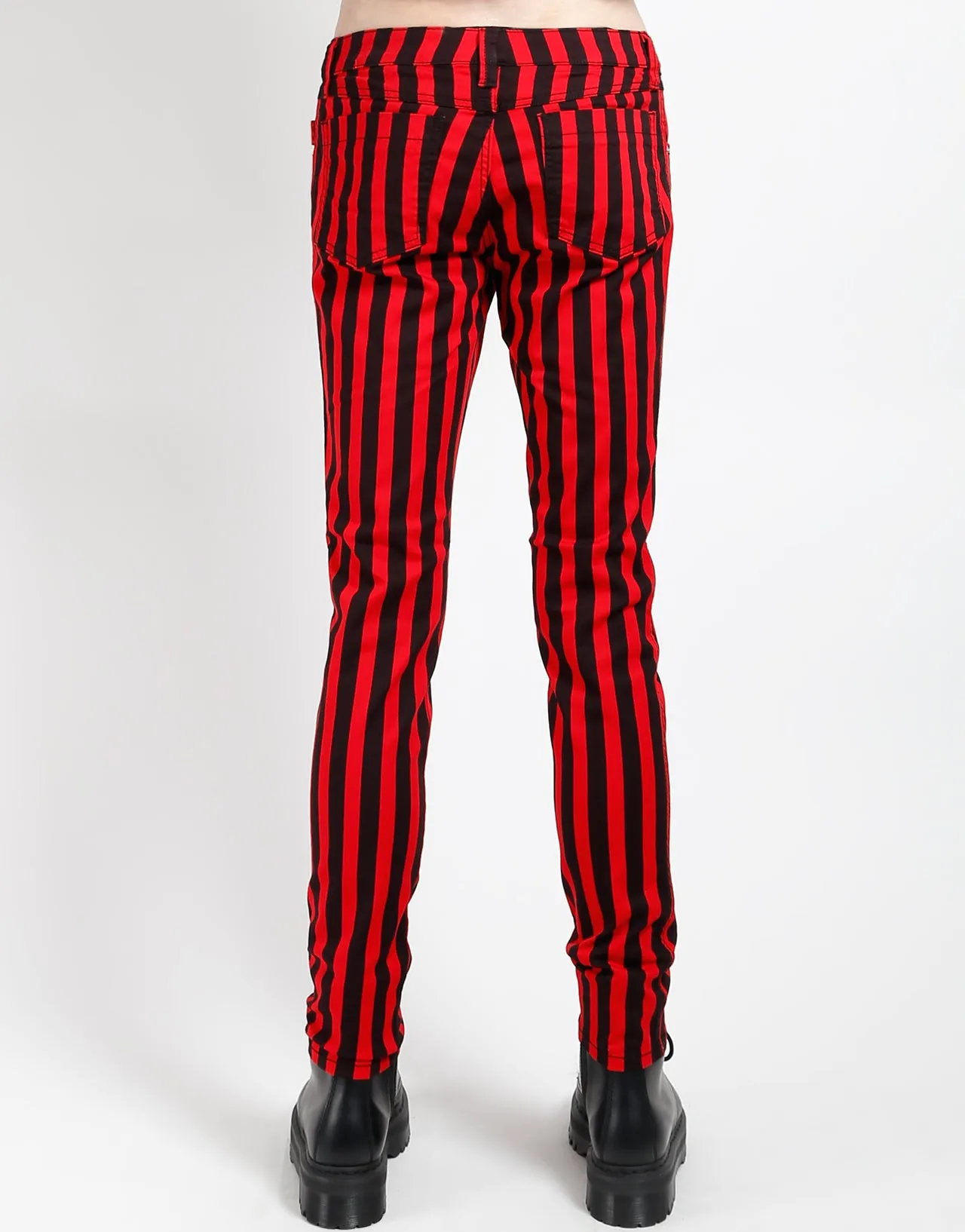 ROCKER JEAN MEDIUM BLK RED STRIPE sold by Tripp nyc product image thumbnail 3