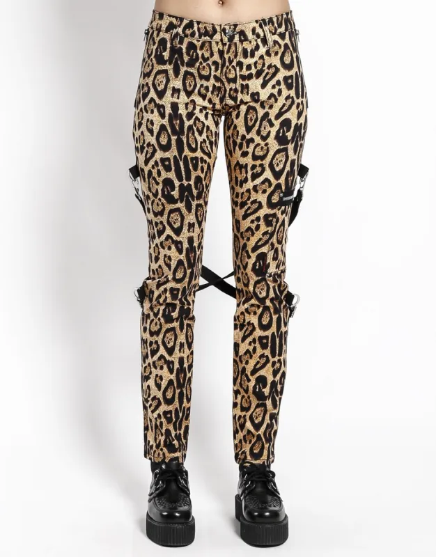 CHAOS PANT LEOPARD sold by Tripp nyc