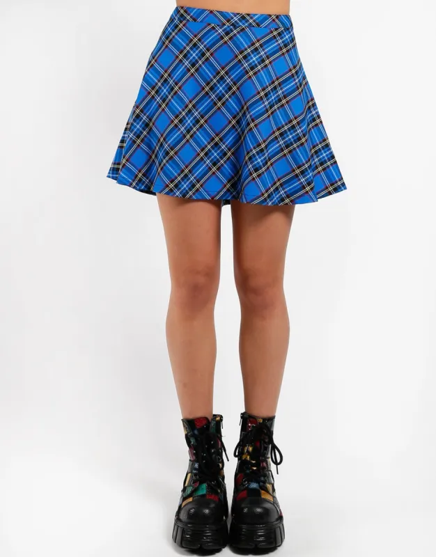 PLAID CIRCLE SKIRT sold by Tripp nyc