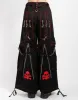 BACK UP SKULL PANT RED SKULL sold by Tripp nyc