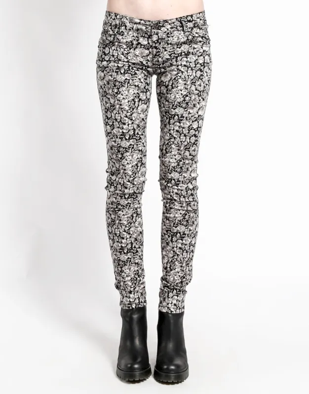 GREY SHADOW FLOWER SKINNY sold by Tripp nyc