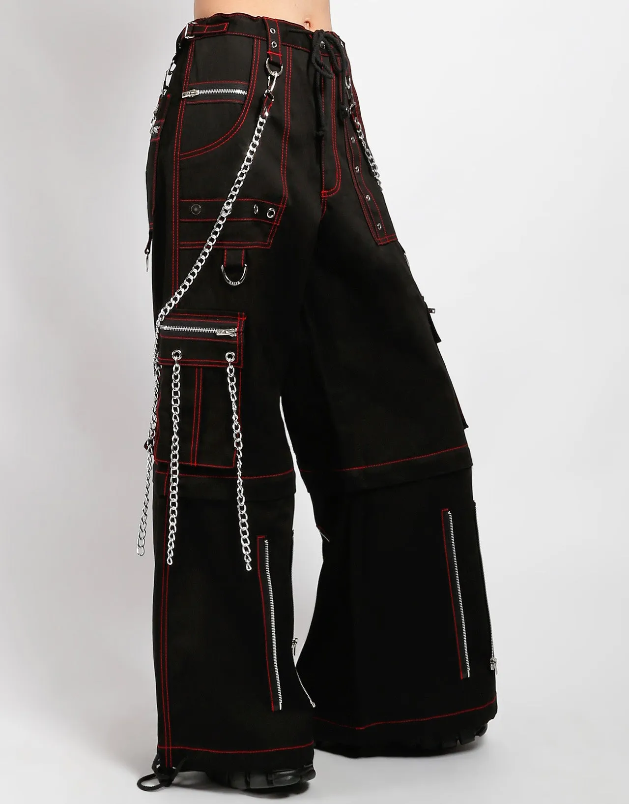 CHAIN TO CHAIN PANT RED STITCH sold by Tripp nyc product image thumbnail 3