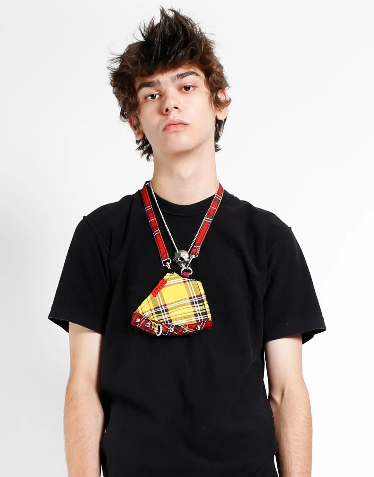 SPLIT & STUDS FACE COVER sold by Tripp nyc product image thumbnail 3