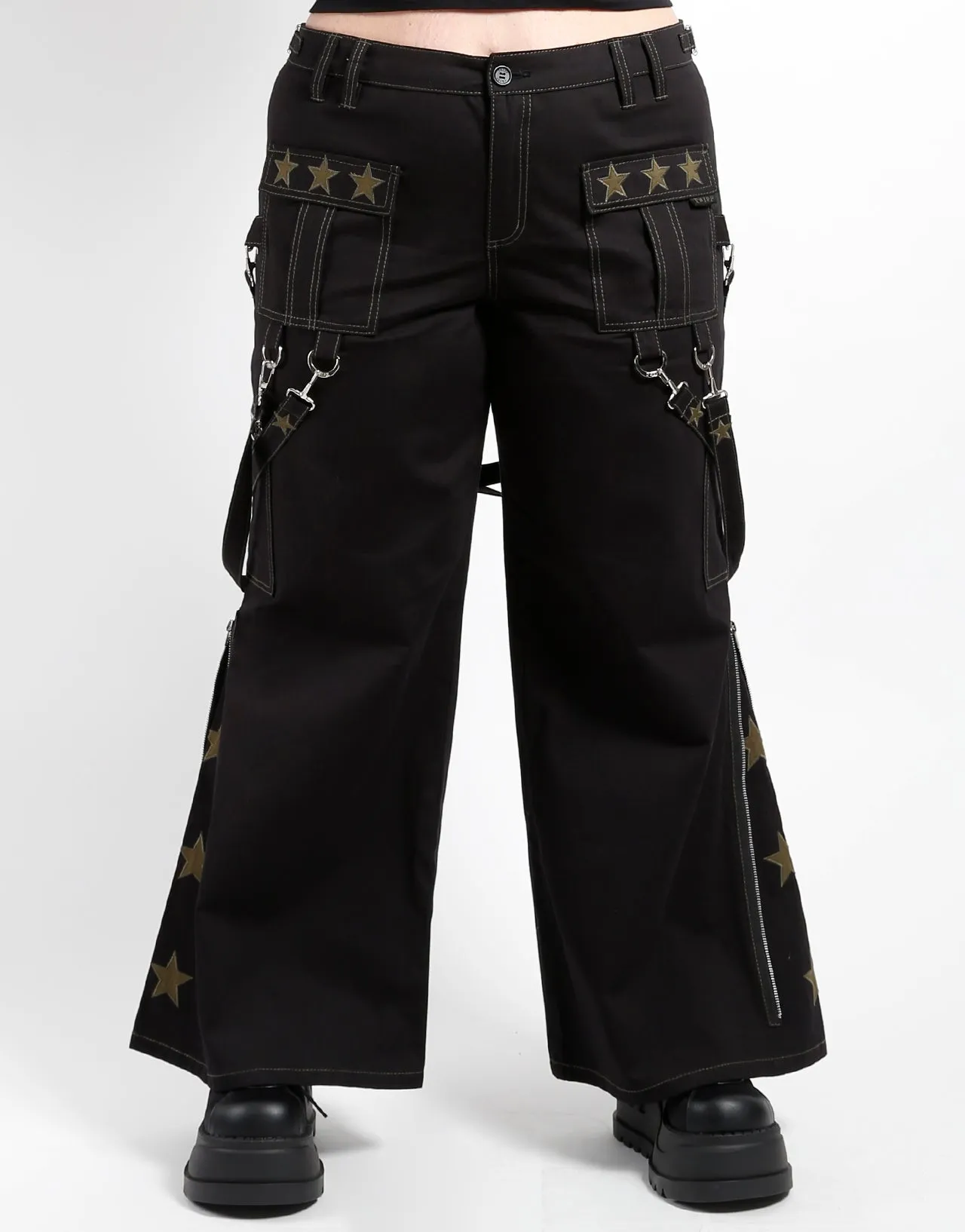 CURVE I AM A STAR DARK STREET PANT ARMY sold by Tripp nyc