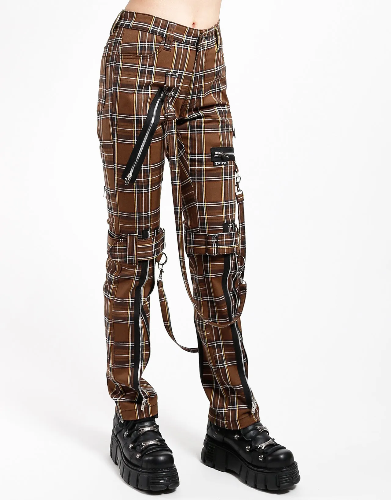 BONDAGE PANT DESERT PLAID sold by Tripp nyc product image thumbnail 3
