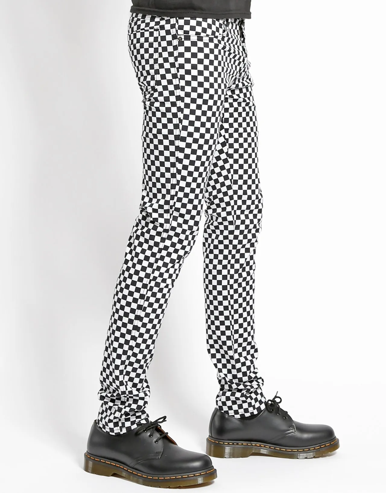 ROCKER JEAN CHECKERBOARD sold by Tripp nyc product image thumbnail 3