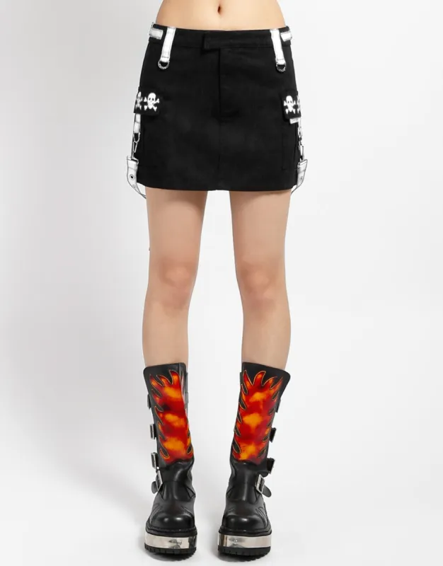 CARGO POCKET SKIRT WHITE sold by Tripp nyc
