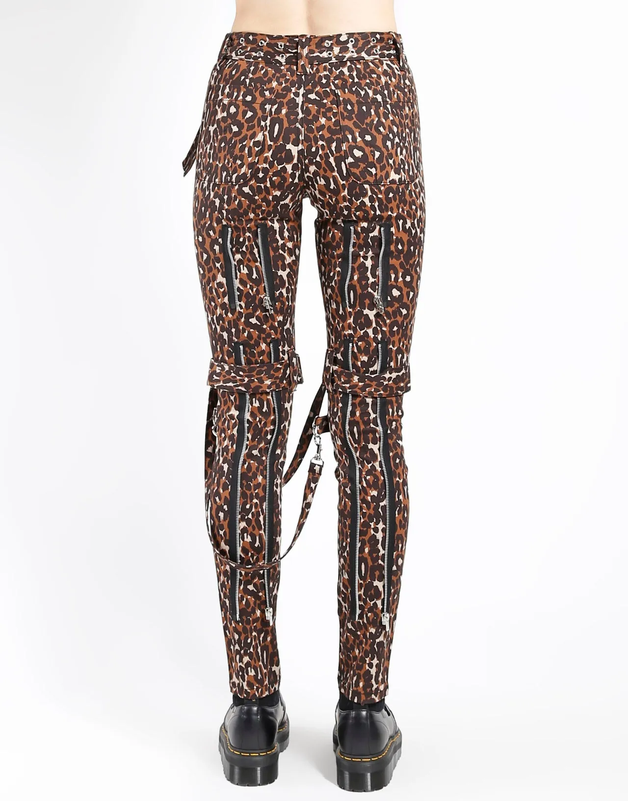 CLASSIC BONDAGE PANT BROWN LEOPARD sold by Tripp nyc product image thumbnail 4
