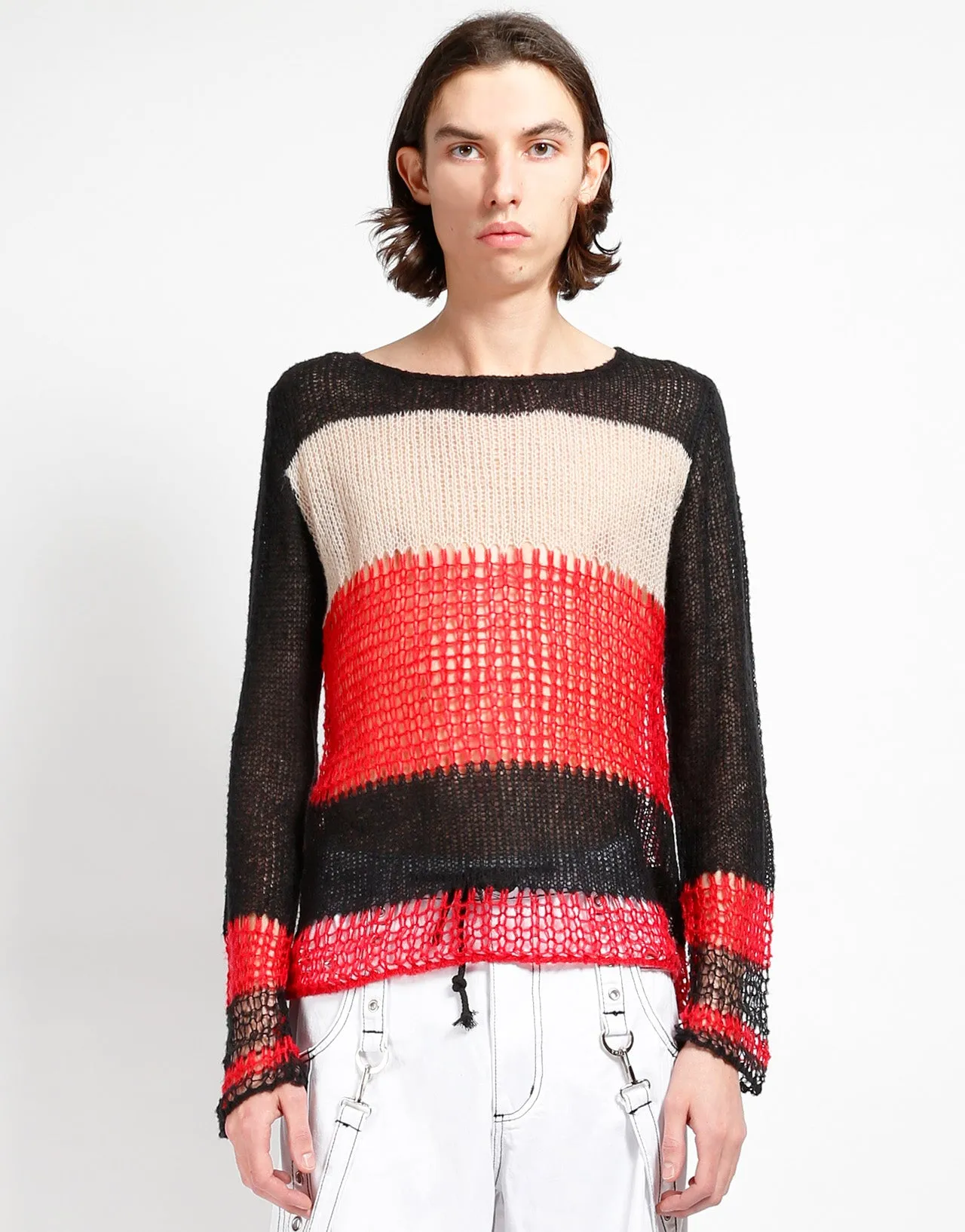 PUNK STRIPE SWEATER sold by Tripp nyc product image thumbnail 5