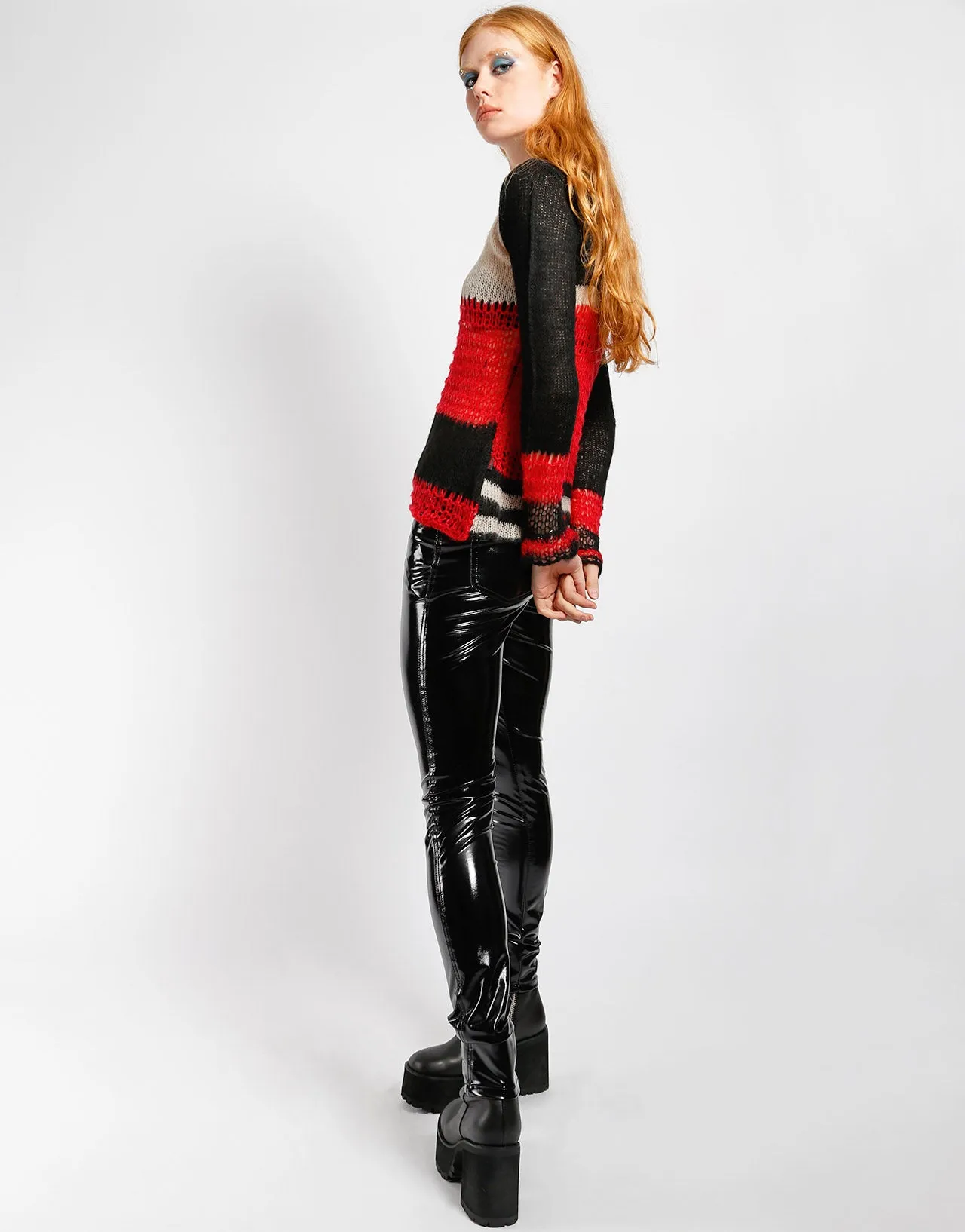 PUNK STRIPE SWEATER sold by Tripp nyc product image thumbnail 2