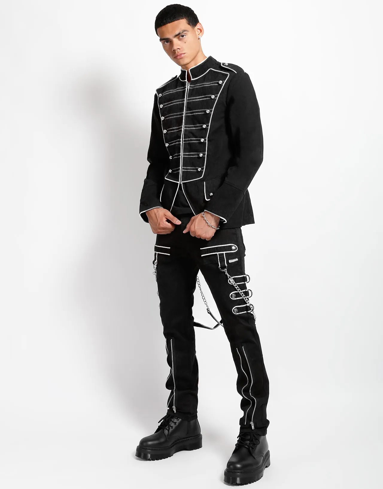 MY BAND JACKET WHITE sold by Tripp nyc product image thumbnail 2