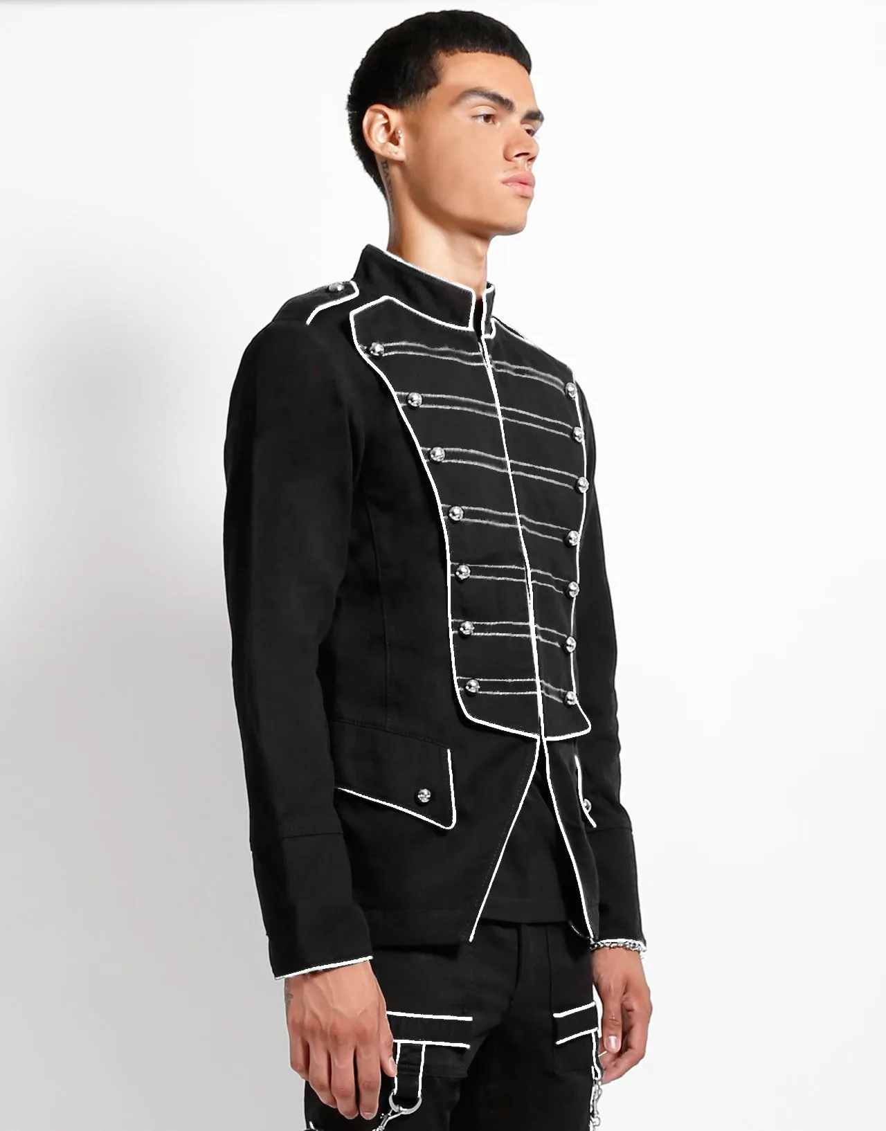MY BAND JACKET WHITE sold by Tripp nyc product image thumbnail 3