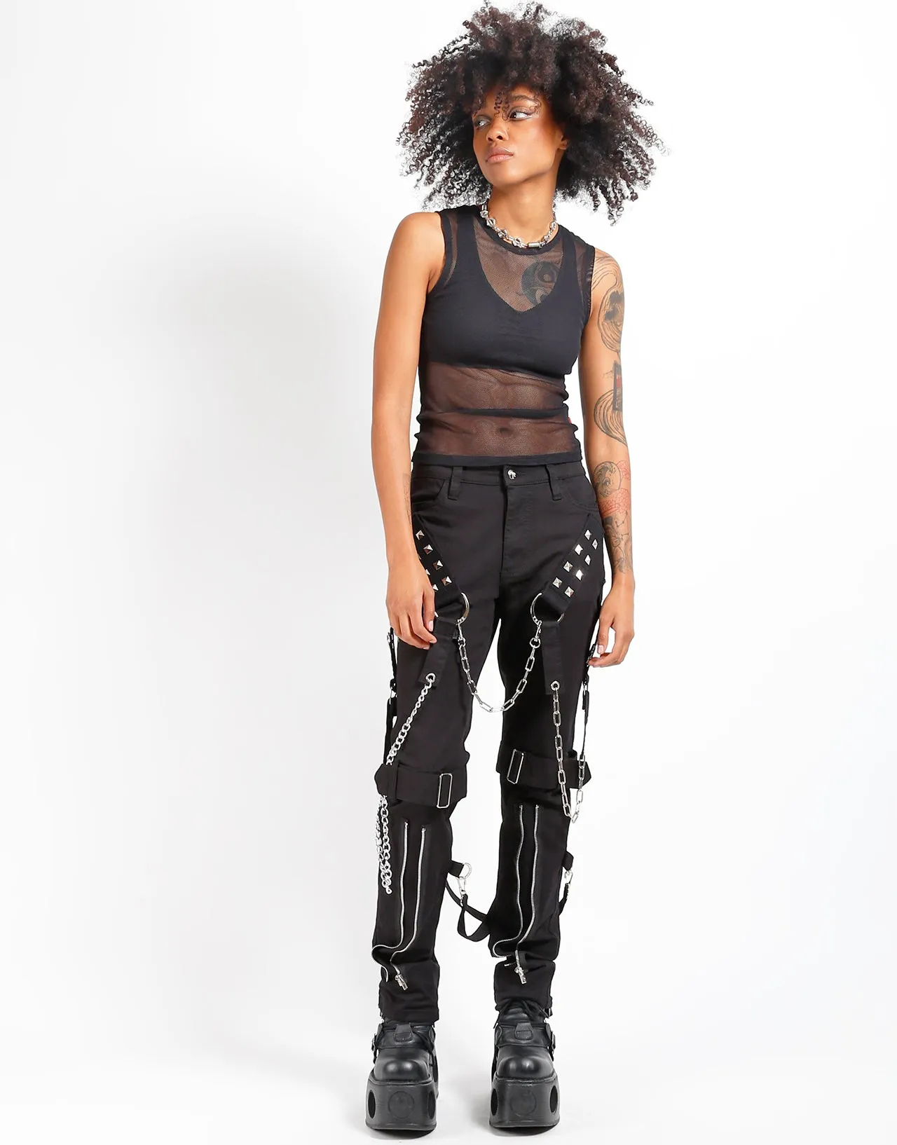 RAIDER PANT ALL BLACK sold by Tripp nyc product image thumbnail 2