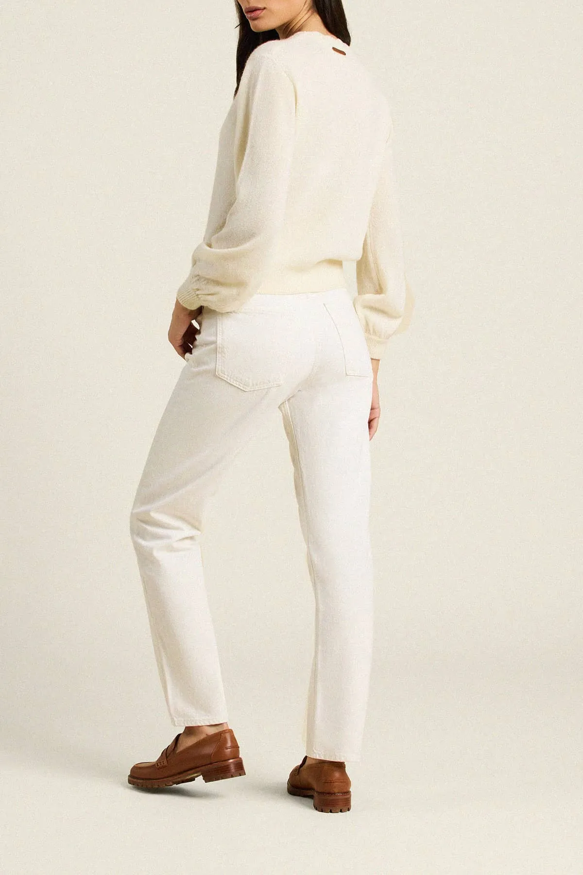 Kate Sweater Antique White + Skiers sold by Trovata product image thumbnail 4