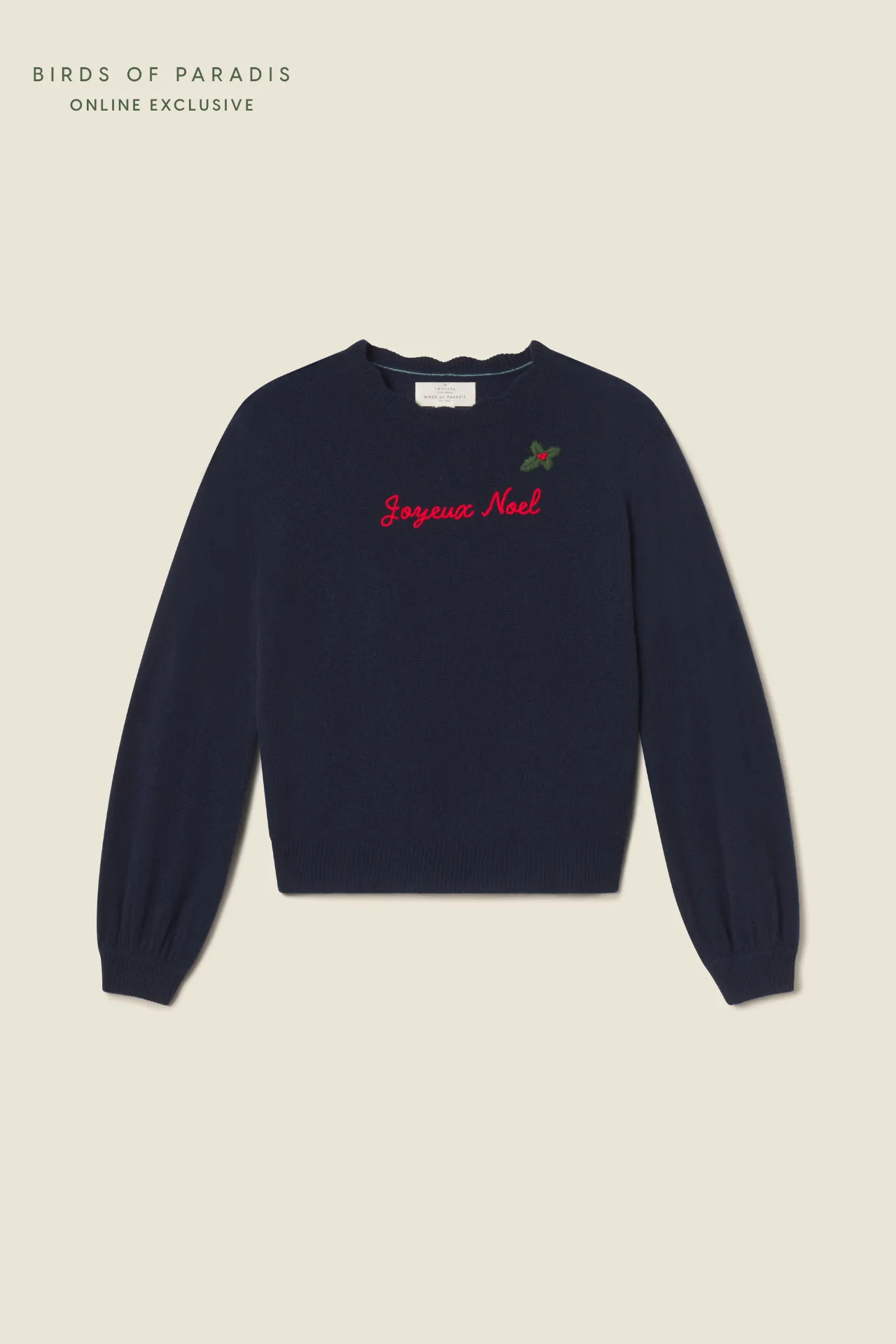 Kate Sweater Navy + Joy sold by Trovata