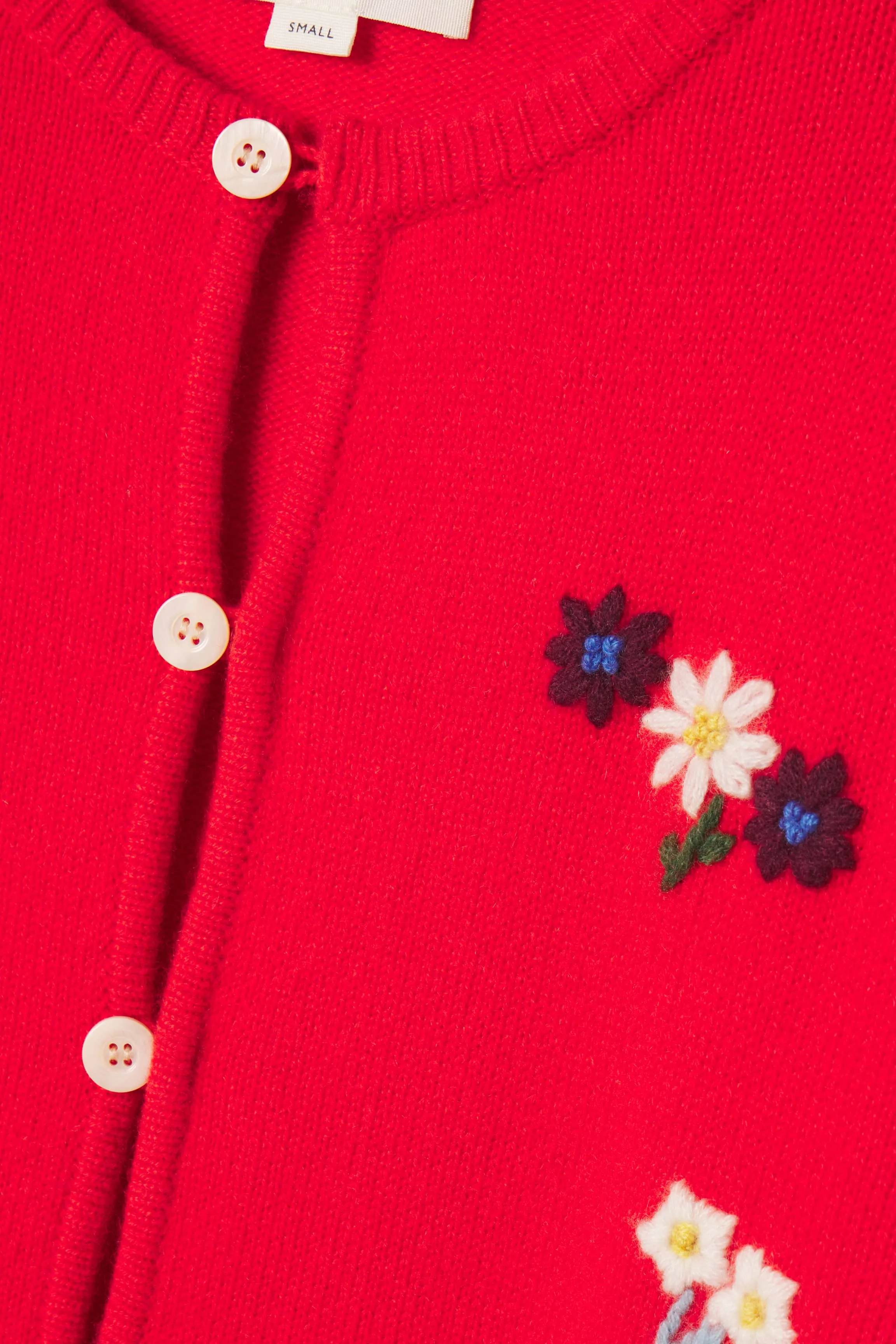 Loretta Cardigan Red sold by Trovata product image thumbnail 4