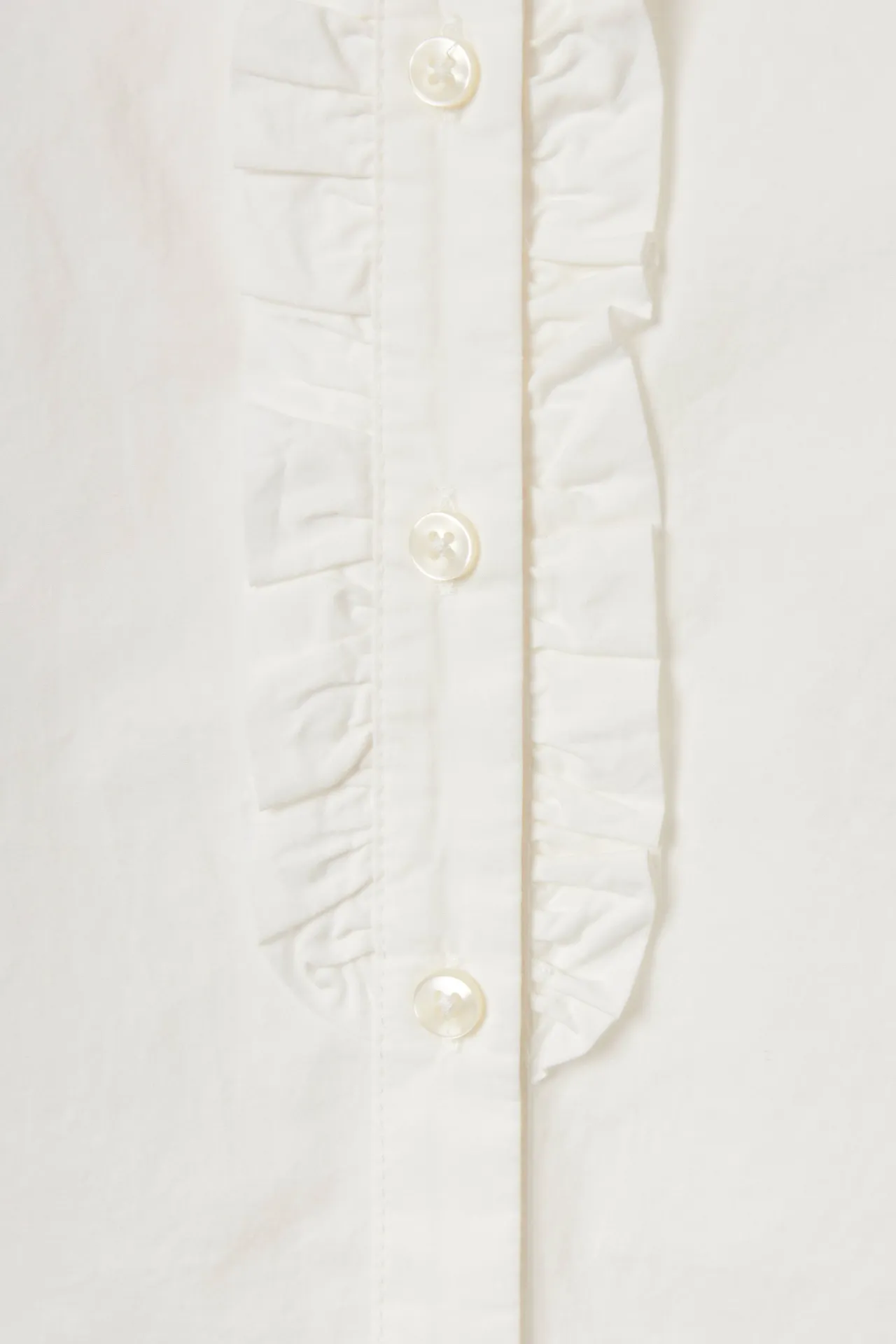 Ava Shirt White sold by Trovata product image thumbnail 5