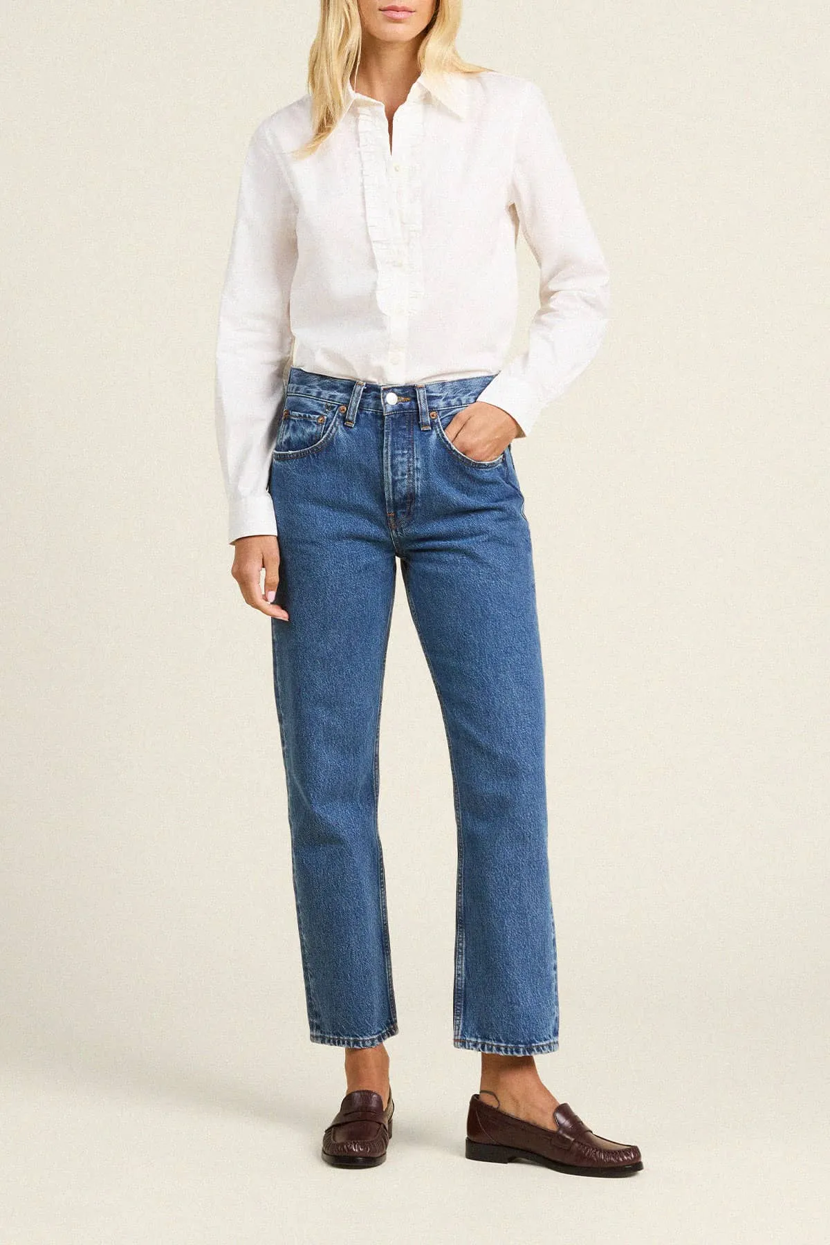 Ava Shirt White sold by Trovata product image thumbnail 2