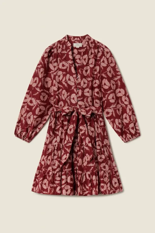 Celeste Dress Briar Rosewood sold by Trovata