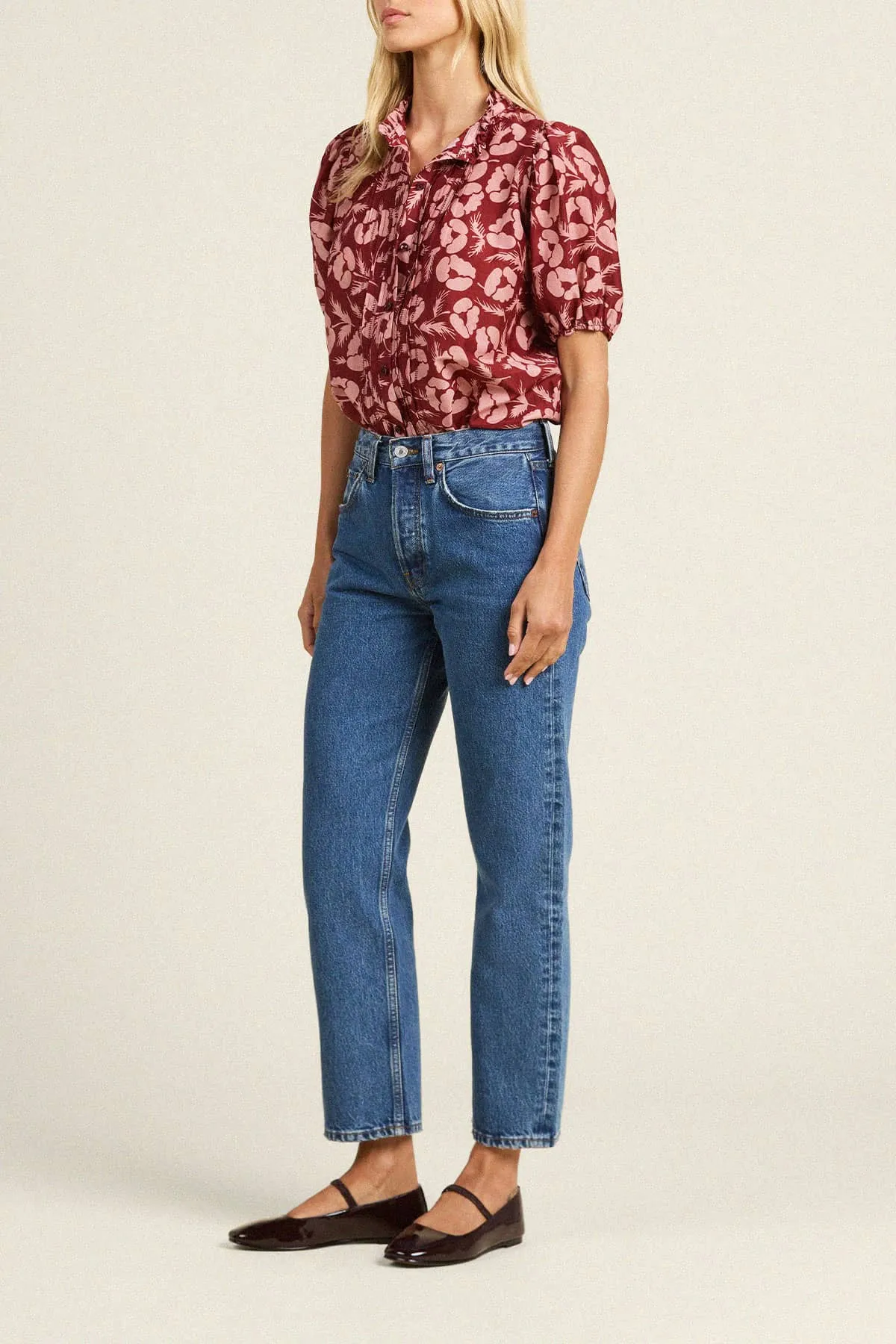 Mira Blouse Briar Rosewood sold by Trovata product image thumbnail 4