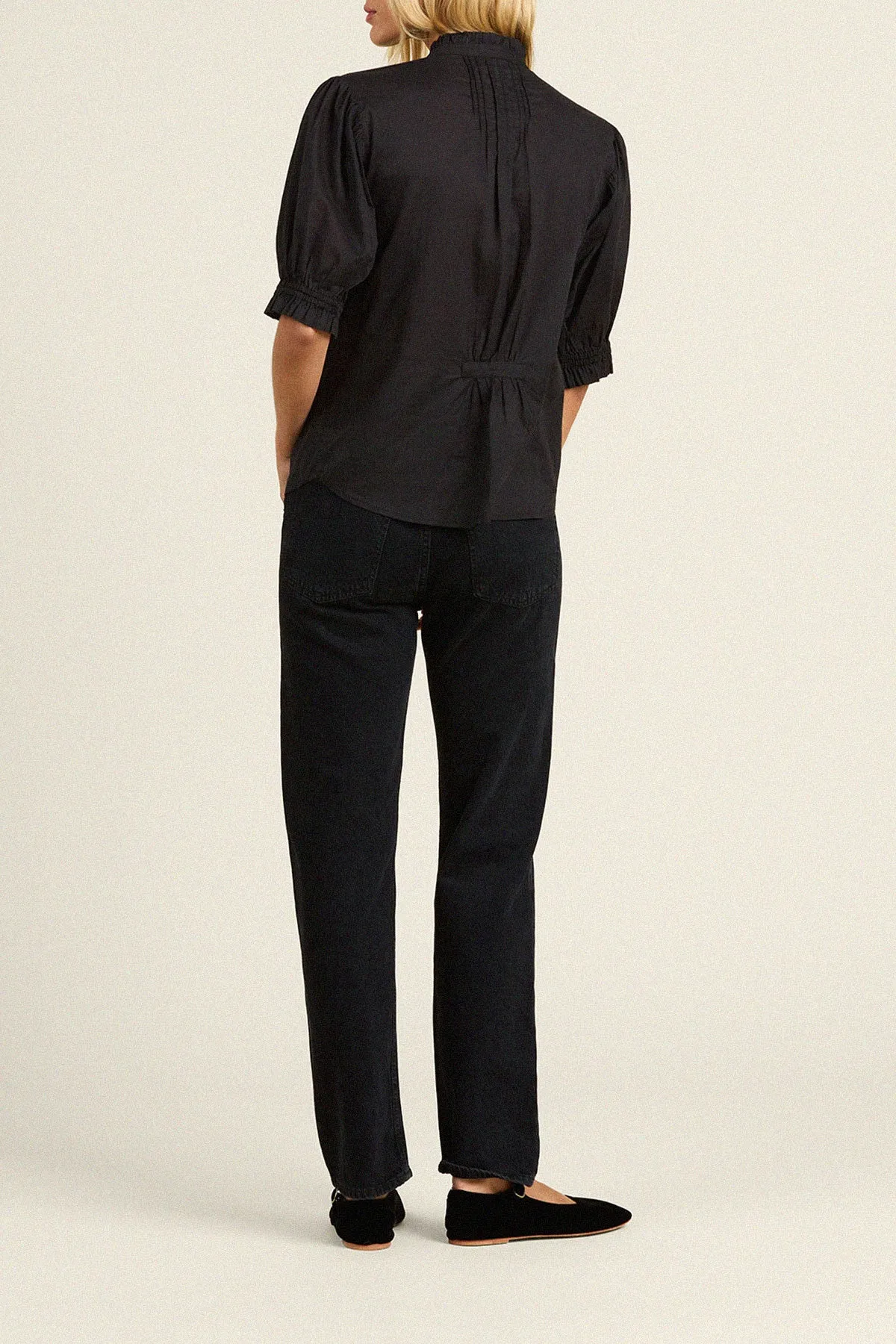 Mira Blouse Black sold by Trovata product image thumbnail 4