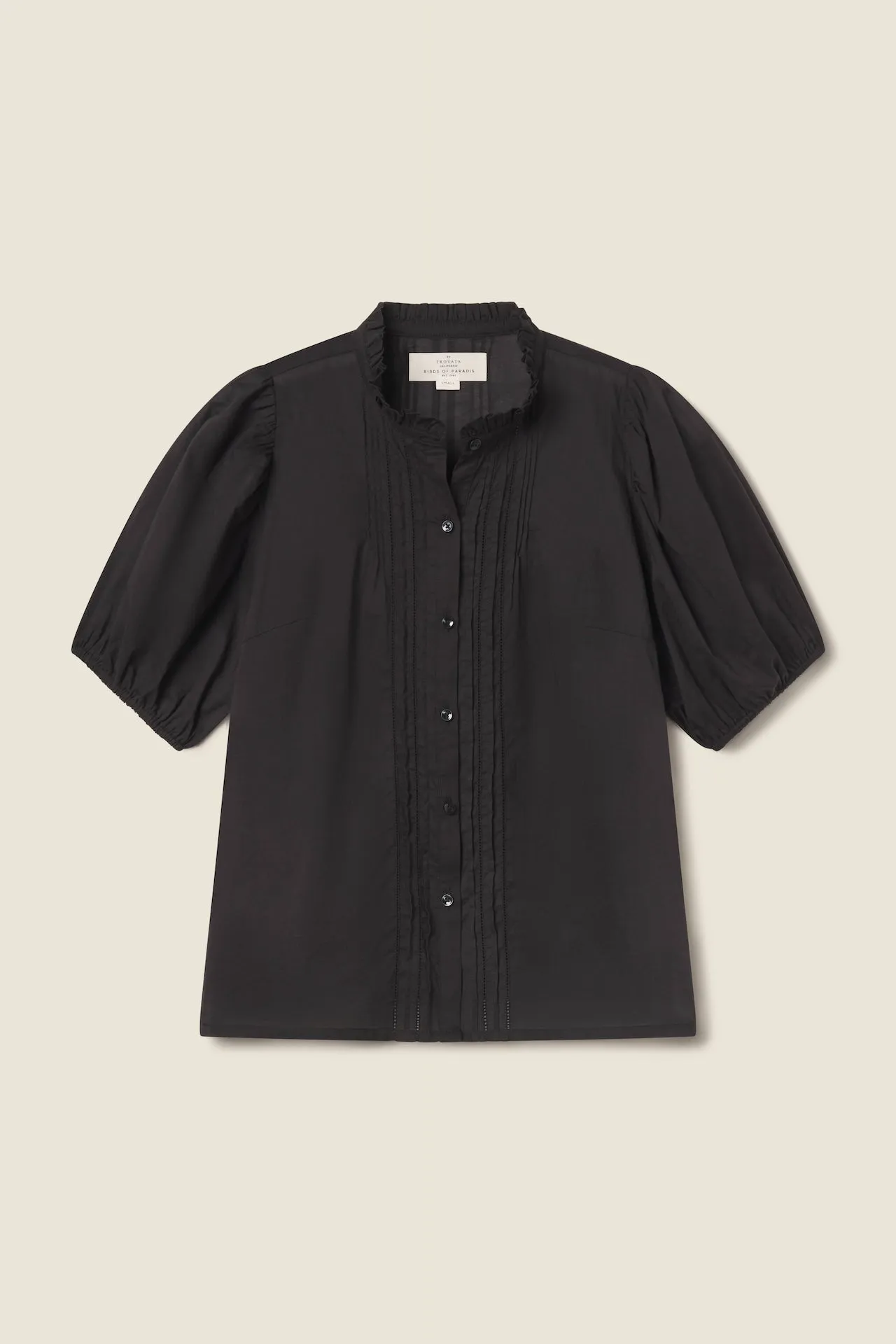 Mira Blouse Black sold by Trovata