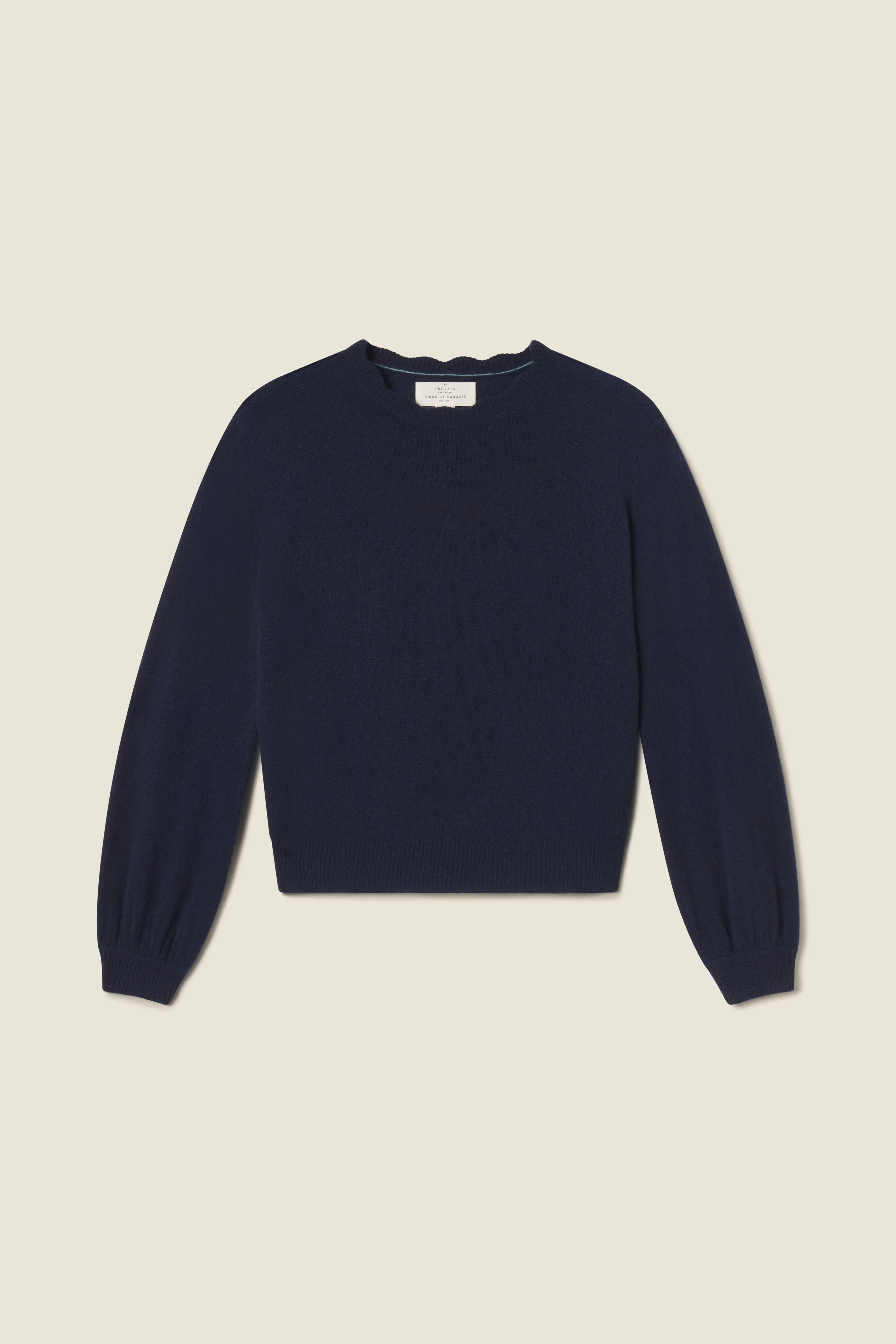Kate Sweater Navy sold by Trovata