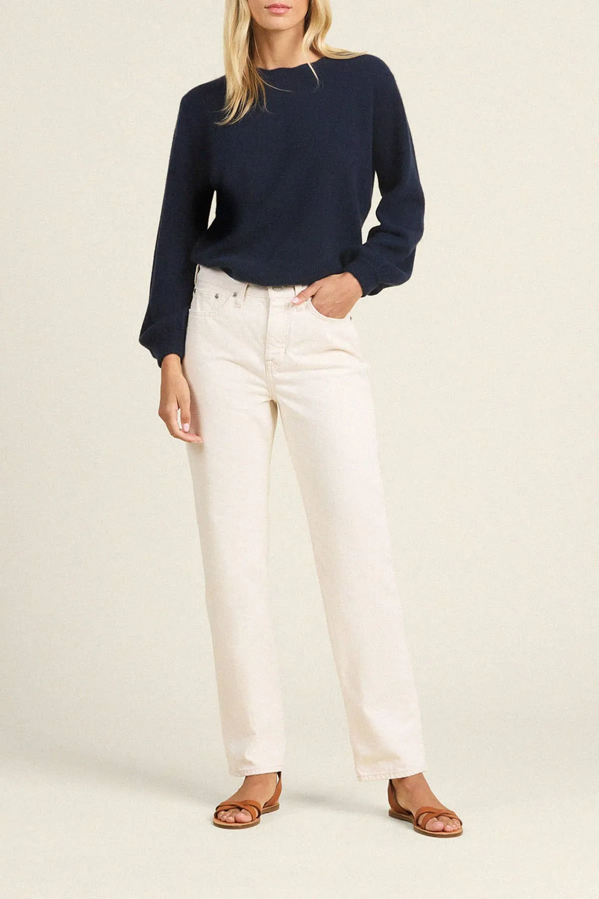 Kate Sweater Navy sold by Trovata product image thumbnail 2