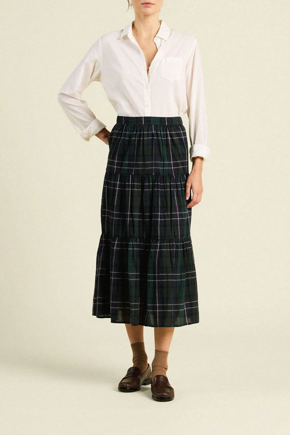 Lydia Skirt Windsor Plaid sold by Trovata product image thumbnail 2