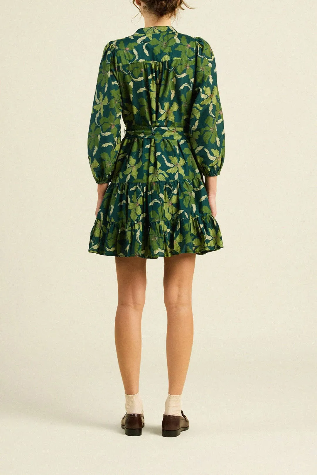 Celeste Dress Green Canopy sold by Trovata product image thumbnail 5