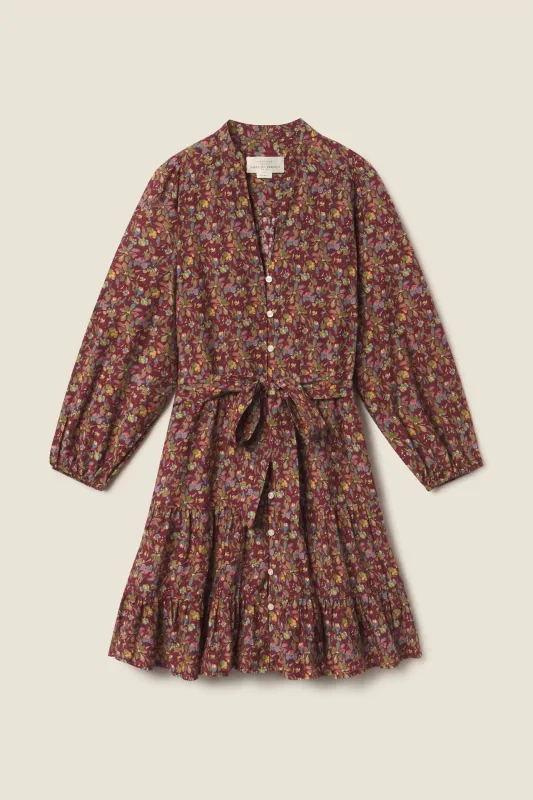 Celeste Dress Brandied Pear sold by Trovata