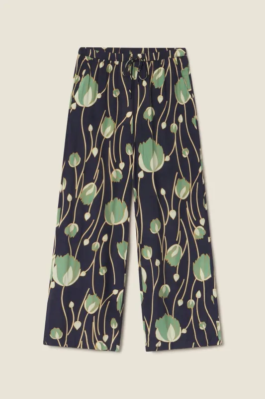Vera Pant Jade Tulip sold by Trovata