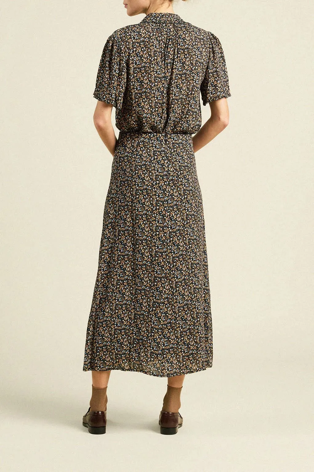 Demi Skirt Nightshadow Ditsy sold by Trovata product image thumbnail 4