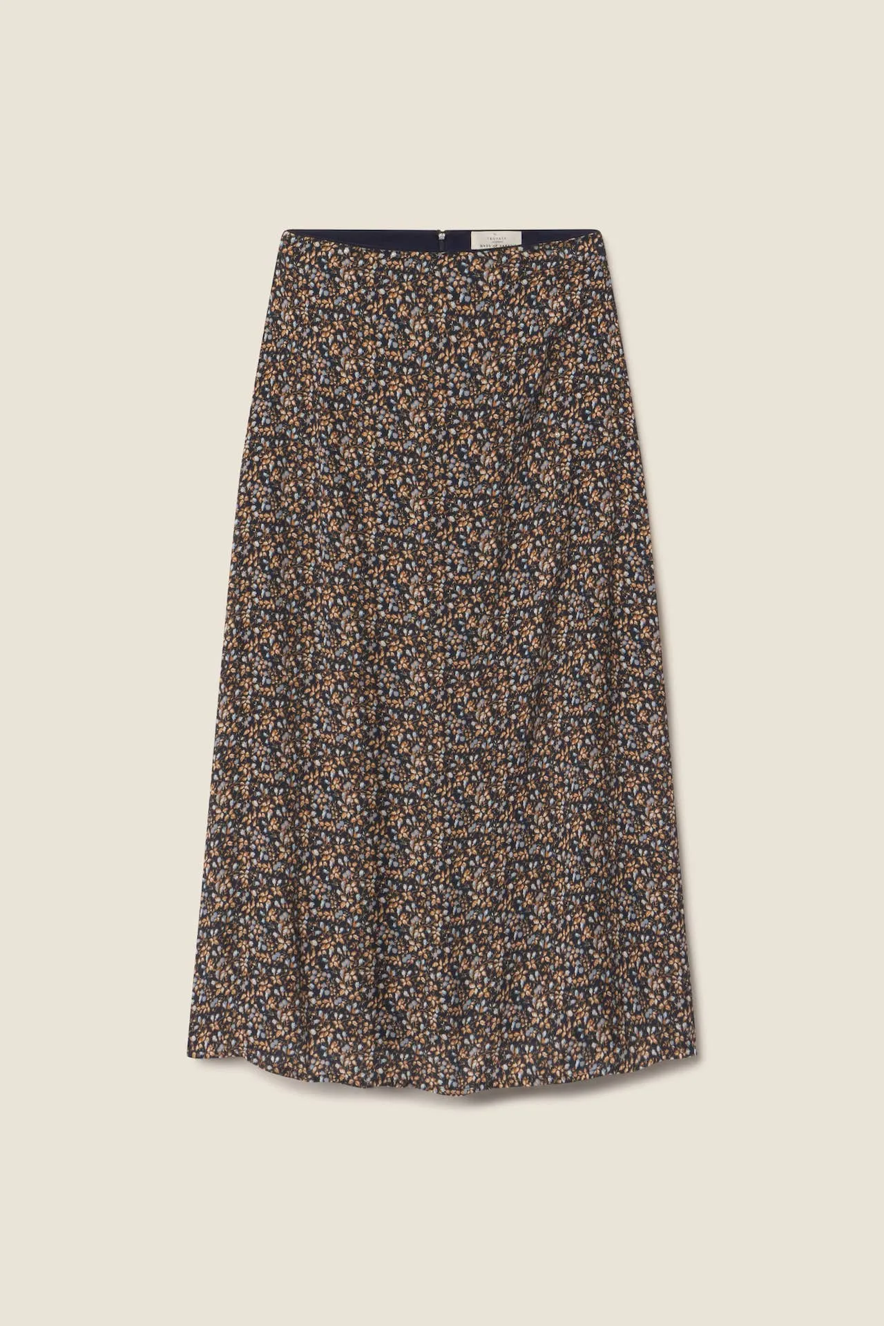 Demi Skirt Nightshadow Ditsy sold by Trovata