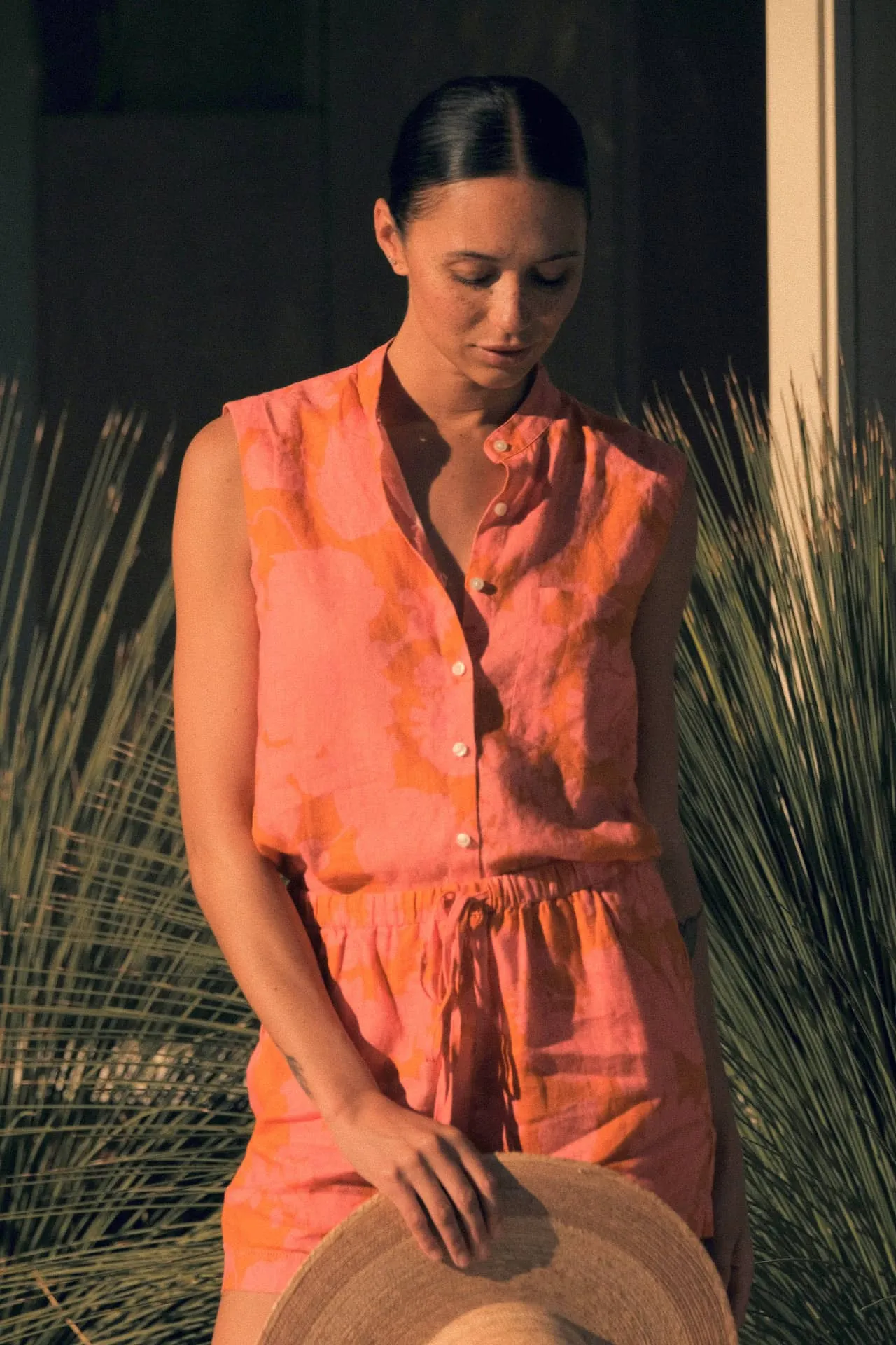 Eres Sleeveless Shirt Amberglow sold by Trovata product image thumbnail 2