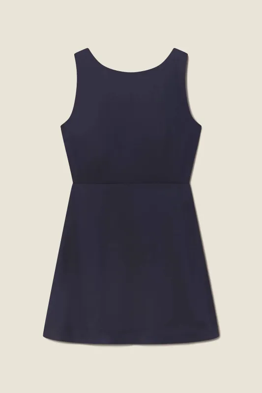 Rosalie Dress Navy sold by Trovata