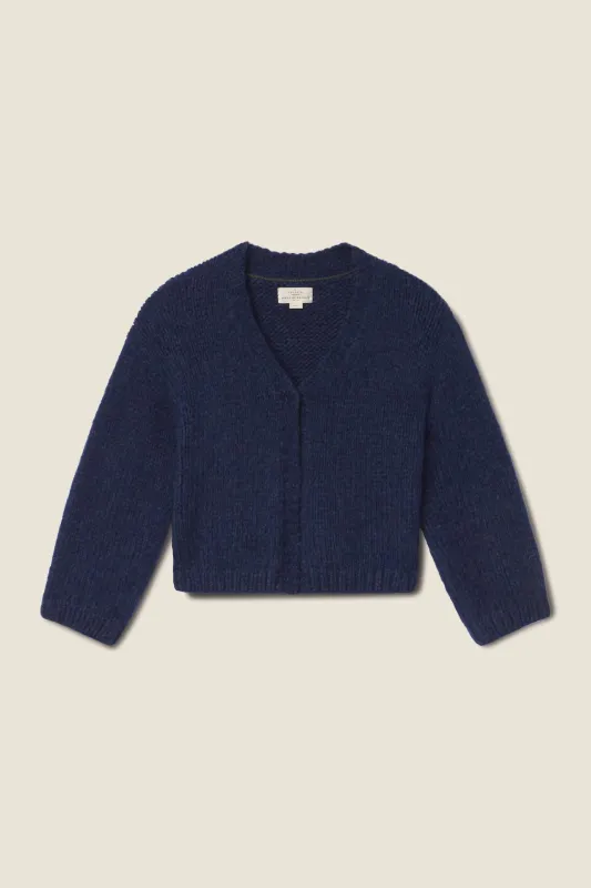 Arlowe Cardigan Navy sold by Trovata